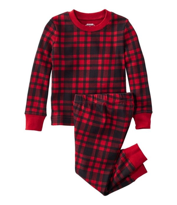 Toddlers' Organic Cotton Fitted Pajamas