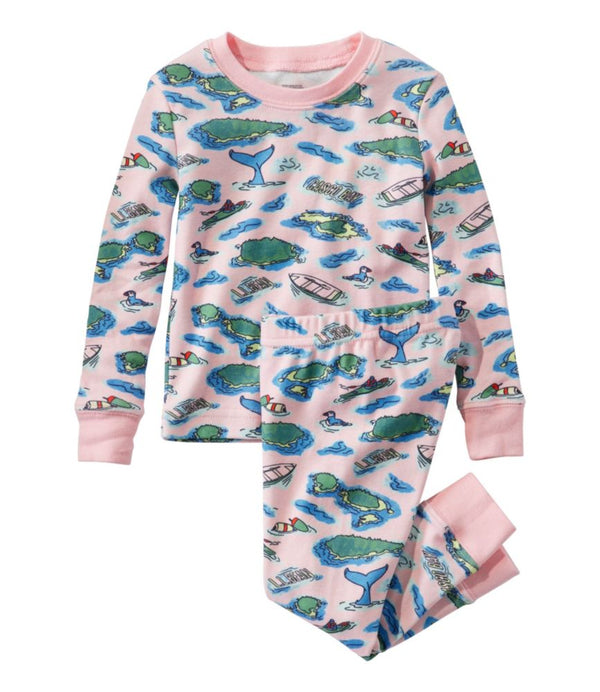 Toddlers' Organic Cotton Fitted Pajamas
