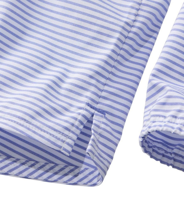 Women's Everyday SunSmart® Woven Shirt, Quarter-Zip Pullover Colorblock