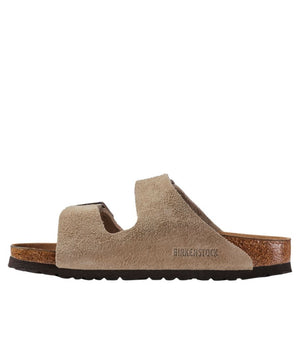 Women's Birkenstock Arizona Sandals, Suede, Classic Footbed