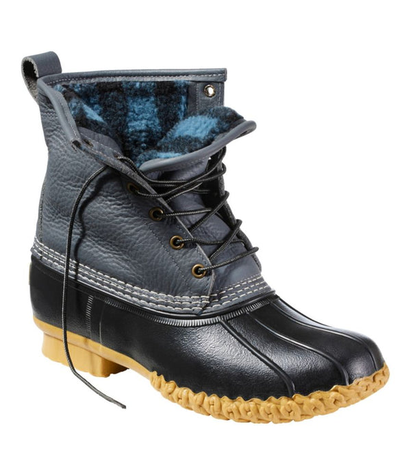 Men's Bean Boots, 8" Fleece-Lined Insulated