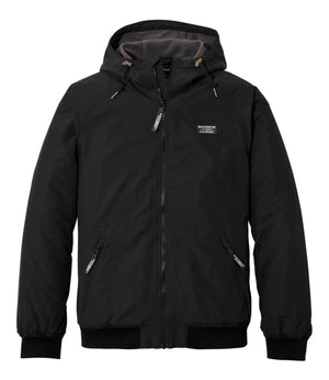 Men's Insulated 3-Season Bomber Hooded Jacket