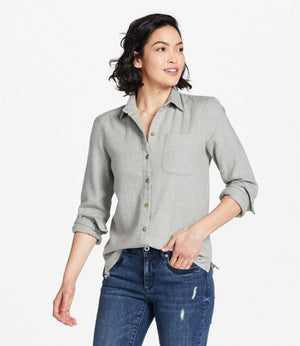 Women's Signature Heritage Textured Flannel Shirt