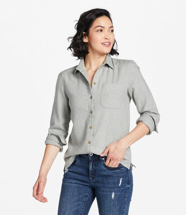 Women's Signature Heritage Textured Flannel Shirt