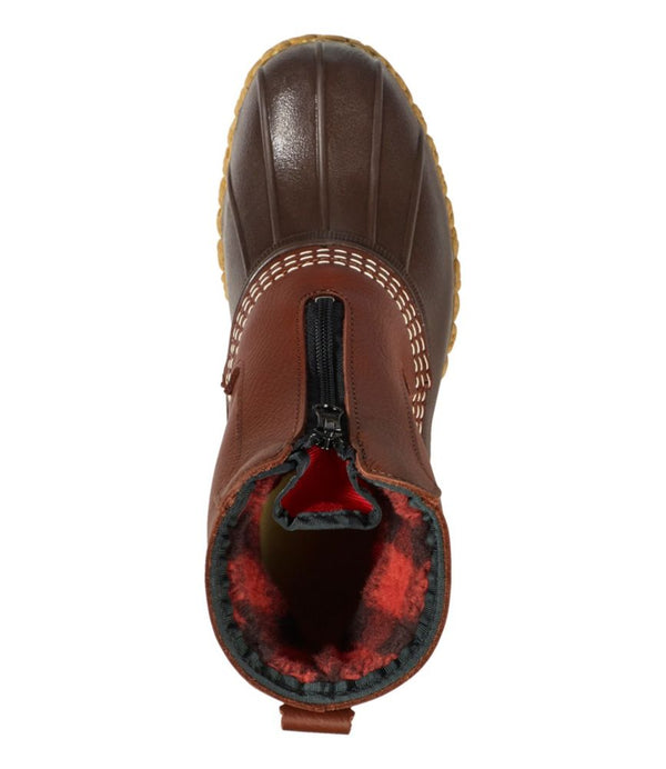 Women's Bean Boots, 7" Fleece-Lined Insulated Front-Zip