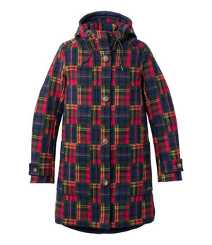 Women's Bean's West End Wool Coat, Pattern