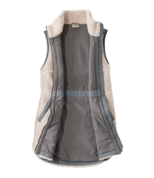 Women's Bean's Sherpa Fleece Long Vest