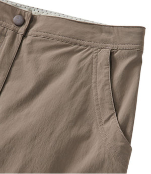 Women's Water-Repellent Comfort Trail Skort, Mid-Rise