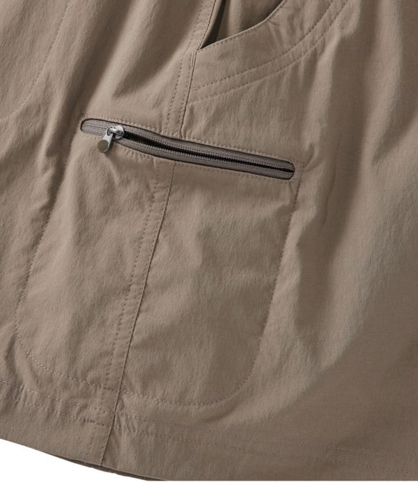 Women's Water-Repellent Comfort Trail Skort, Mid-Rise