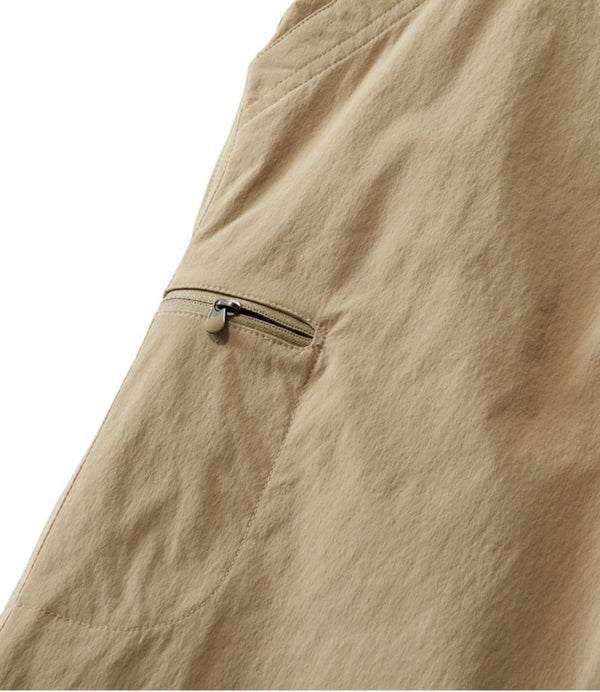 Women's Water-Repellent Comfort Trail Pants, Mid-Rise Straight-Leg Crop