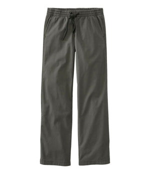 Lakewashed Pull-on Chinos, Mid-Rise Wide-Leg