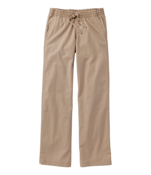 Lakewashed Pull-on Chinos, Mid-Rise Wide-Leg