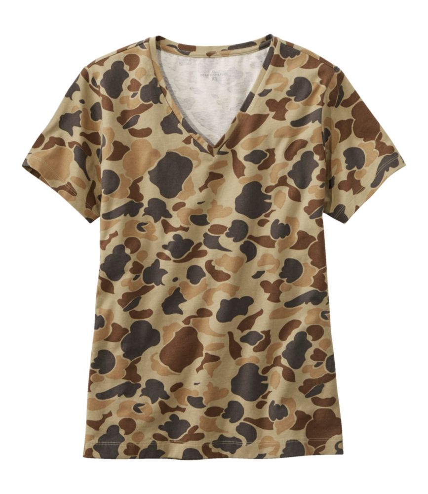 Women's Signature Rangeley Cotton Tee, V-Neck