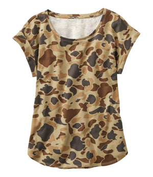 Women's Signature Rangeley Cotton Tee, Scoopneck
