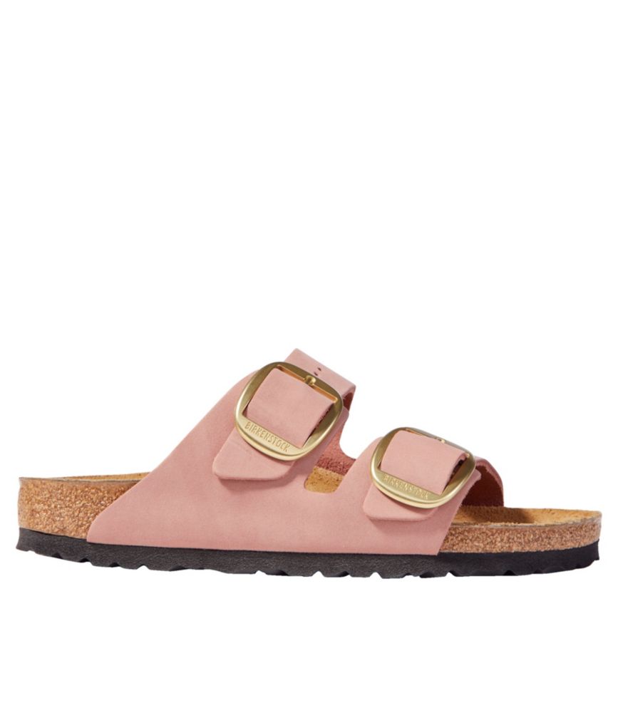 Women's Birkenstock Big Buckle Arizona Sandals, Nubuck