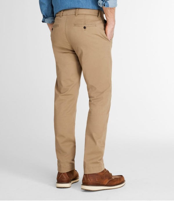 Men's Lakewashed® Stretch Khakis, Slim Fit, Straight Leg