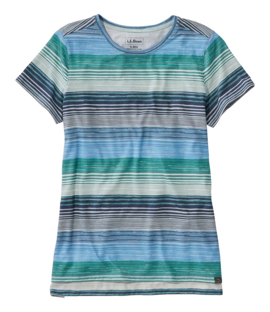 Women's Everyday SunSmart® Tee, Short-Sleeve Stripe