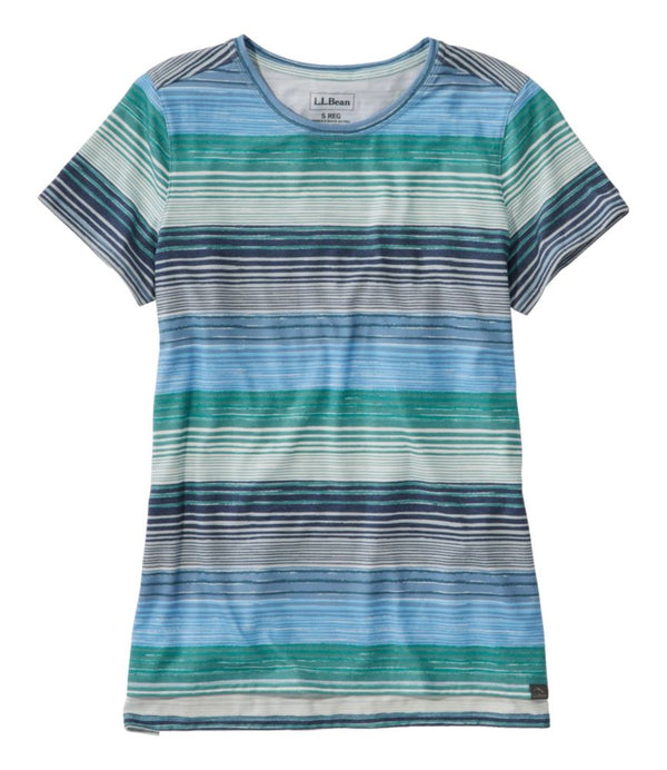 Women's Everyday SunSmart® Tee, Short-Sleeve Stripe