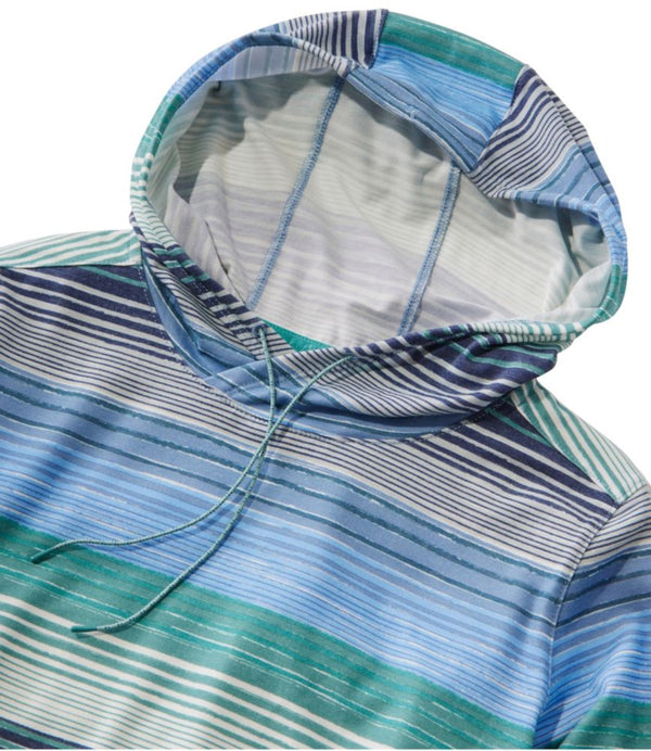 Women's Everyday SunSmart® Hooded Pullover, Long-Sleeve Stripe