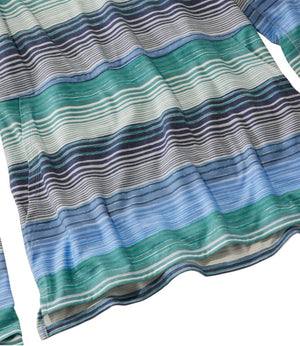 Women's Everyday SunSmart® Hooded Pullover, Long-Sleeve Stripe