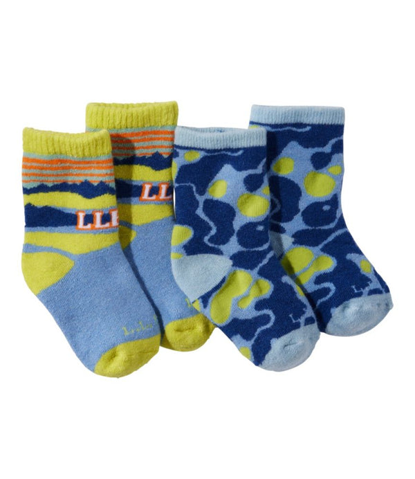 Toddlers' Katahdin Socks, Two-Pack