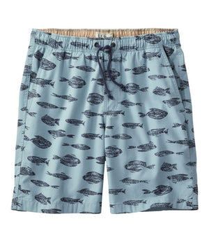 Men's Dock Shorts, Print, 8"