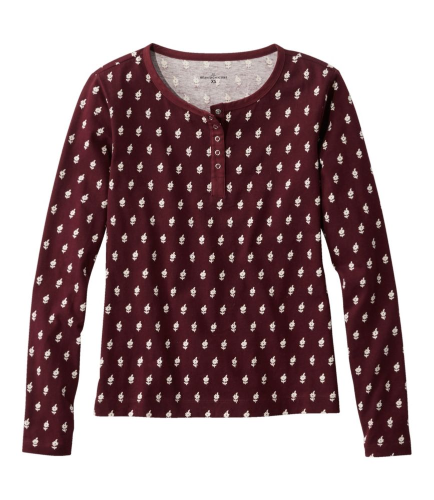 Women's Signature Rangeley Cotton Tee, Henley
