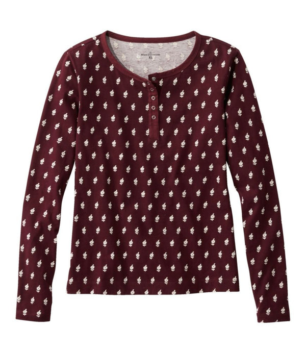 Women's Signature Rangeley Cotton Tee, Henley