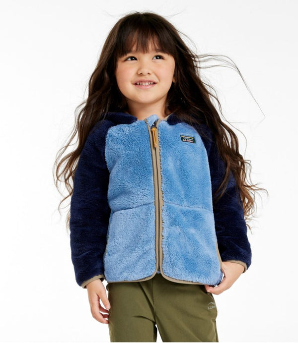 Toddlers' L.L.Bean Hi-Pile Fleece Jacket, Colorblock