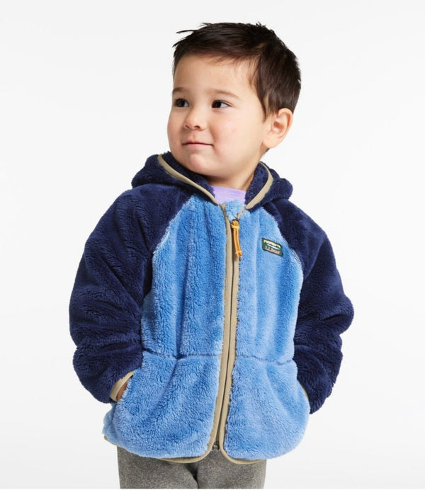 Toddlers' L.L.Bean Hi-Pile Fleece Jacket, Colorblock