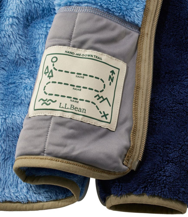 Toddlers' L.L.Bean Hi-Pile Fleece Jacket, Colorblock