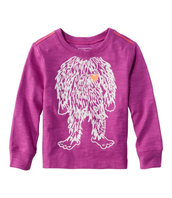 Infants' and Toddlers' Graphic Tee, Long-Sleeve Glow-in-the-Dark