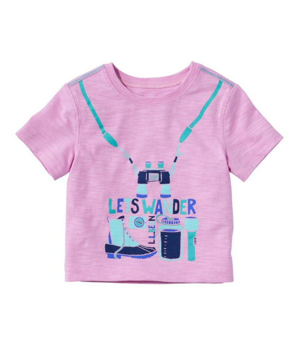 Toddlers' Graphic Tee, Short-Sleeve Glow-In-The-Dark
