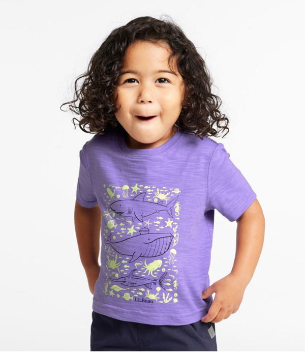 Toddlers' Graphic Tee, Short-Sleeve Glow-In-The-Dark