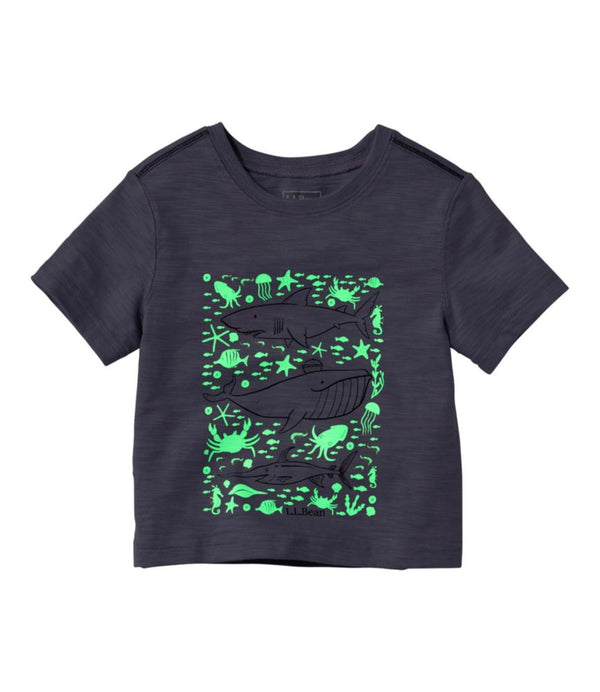 Toddlers' Graphic Tee, Short-Sleeve Glow-In-The-Dark