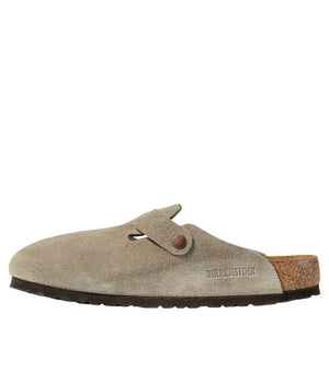 Men's Birkenstock Soft Footbed Boston Clogs, Suede