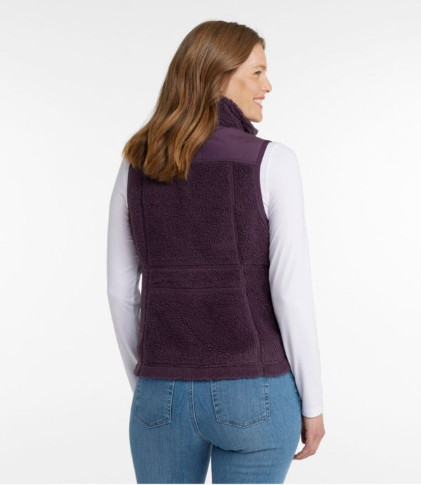 Women's Bean's Sherpa Fleece Vest