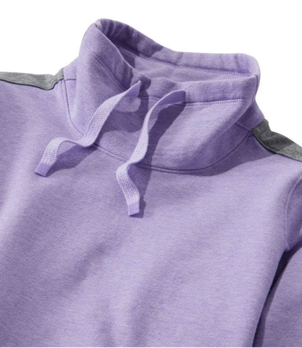 Women's L.L.Bean Cozy Mixed-Knit Pullover, Colorblock