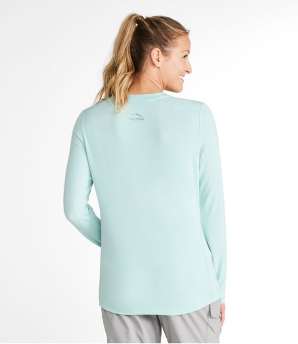 Women's Tropicwear Comfort Crew, Long-Sleeve