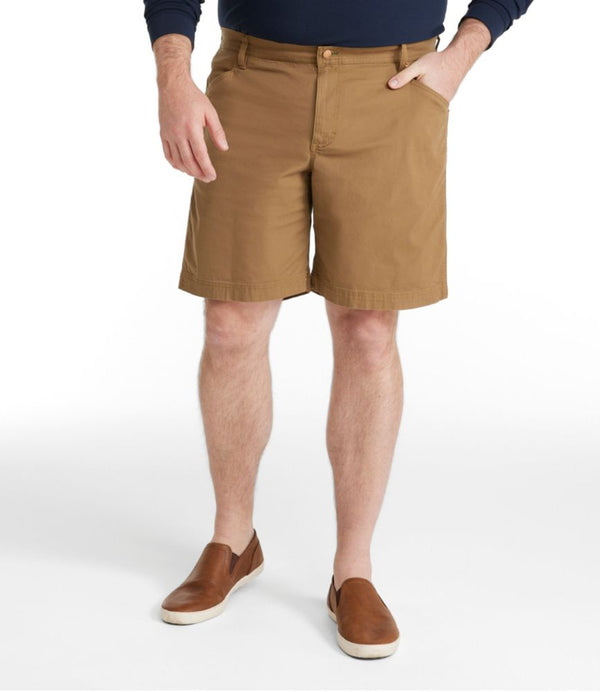 Men's BeanFlex Canvas Shorts, 9"