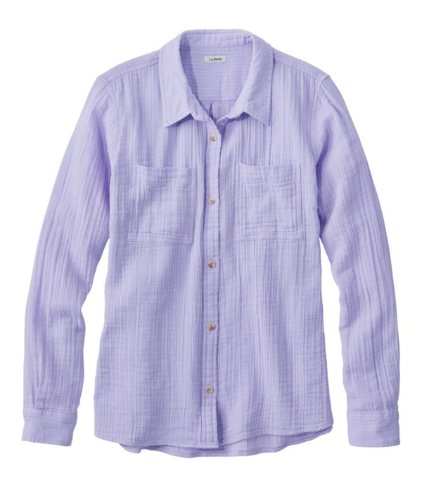 Women's Cloud Gauze Shirt, Long-Sleeve