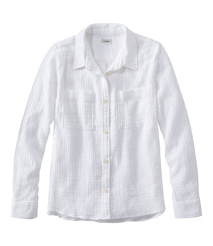 Women's Cloud Gauze Shirt, Long-Sleeve