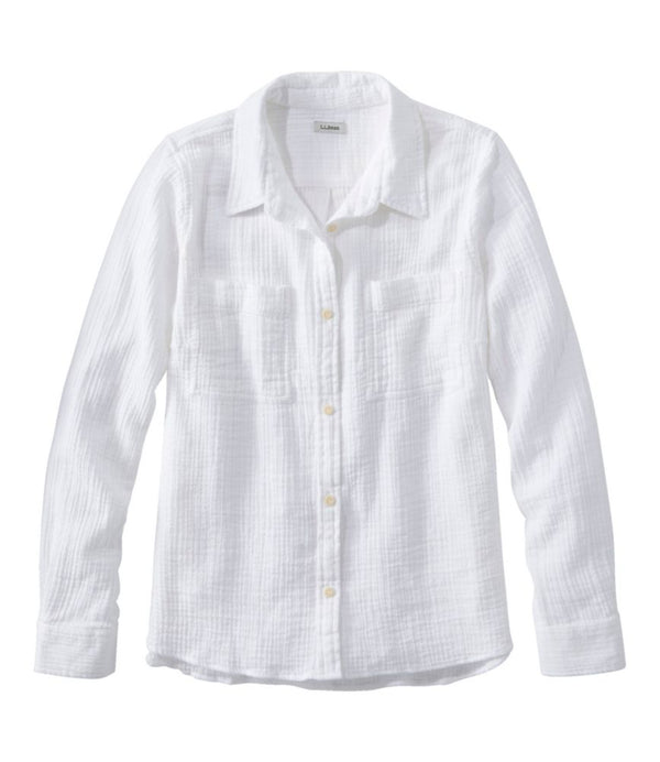 Women's Cloud Gauze Shirt, Long-Sleeve