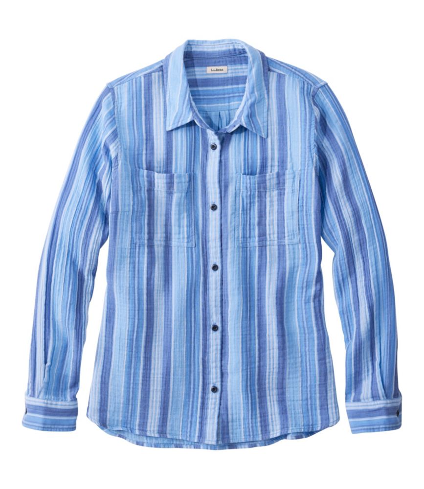 Women's Cloud Gauze Shirt, Long-Sleeve