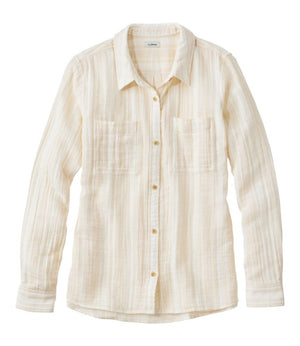 Women's Cloud Gauze Shirt, Long-Sleeve