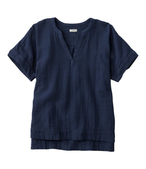 Women's Cloud Gauze Shirt, Short-Sleeve