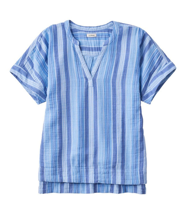 Women's Cloud Gauze Shirt, Short-Sleeve