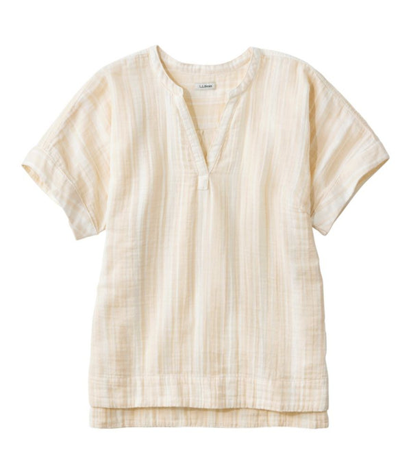 Women's Cloud Gauze Shirt, Short-Sleeve