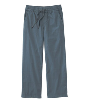 Women's Stretch Ripstop Pull-On Pants, Wide-Leg Ankle