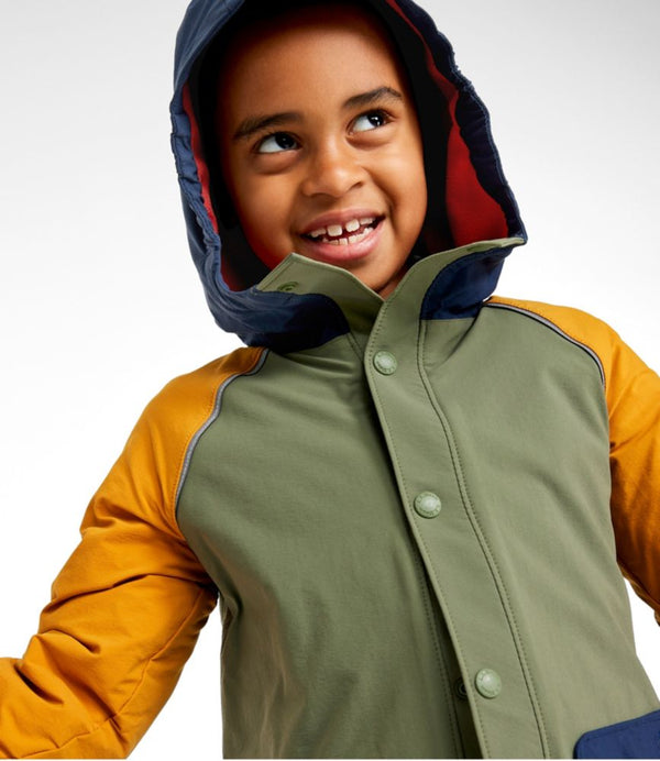 Kids' Boundless Softshell Jacket, Colorblock